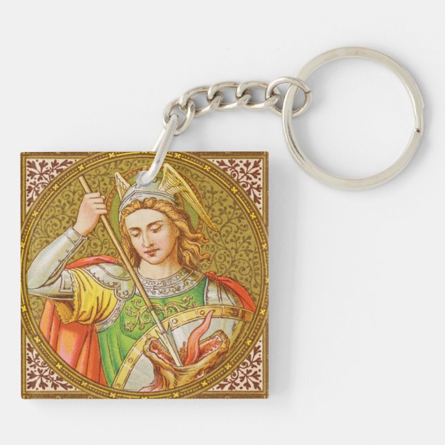 Llavero Imagen doble St. George (SNV 13) (Atrás)
