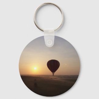 Llavero Imagen fotográfica del globo aerostático Sunrise