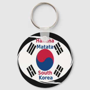 Llavero Imagen/gráfico de Hakuna Matata de Corea del Sur