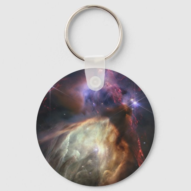 Llavero Imagen JWST de las estrellas de Rho Ophiuchi (Anverso)