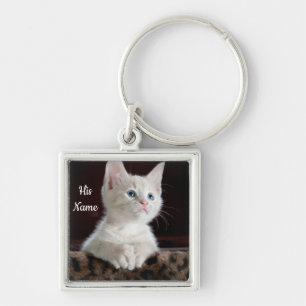 Llavero Imagen personalizada del gato
