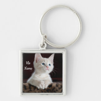 Llavero Imagen personalizada del gato