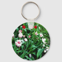Imágenes de tulipanes rojos y rosas