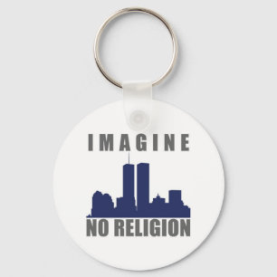 Llavero Imagina la escoria de las Torres Gemelas