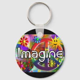 Llavero "Imagine" Regalos de los 70 en la psicología