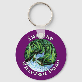 Llavero Imagine Whirled Peas Keychain