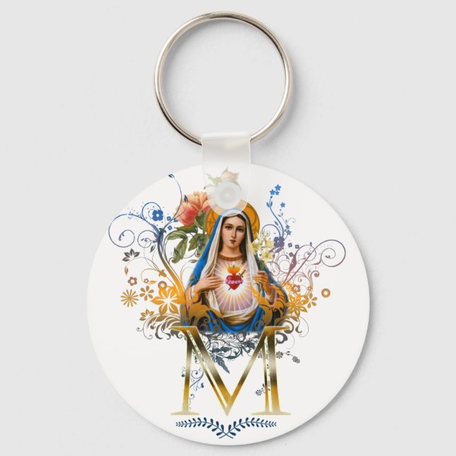 Llavero Immaculate Heart of Mary (Anverso)