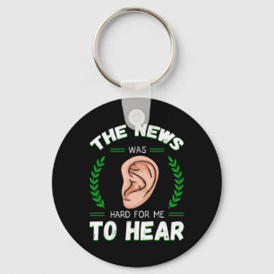 Llavero Implante De Ayuda Auditiva De Concienciación Que M