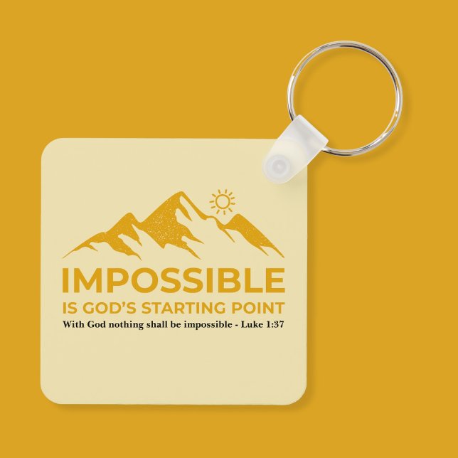 Llavero Imposible es el punto de partida de Dios, inspirad (Subido por el creador)