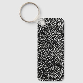 Llavero Impresión de elefantes blancos y negros