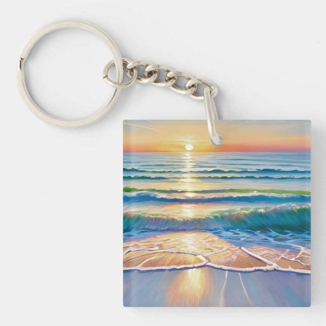 Llavero Impresión de Foto Personalizada (Frente)
