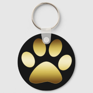 LLAVERO IMPRESIÓN DE LA PARED DE ORO