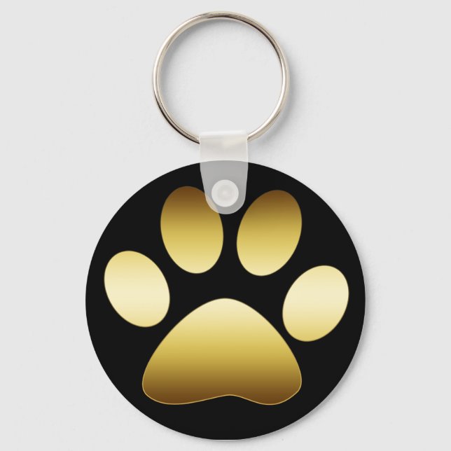 LLAVERO IMPRESIÓN DE LA PARED DE ORO (Anverso)