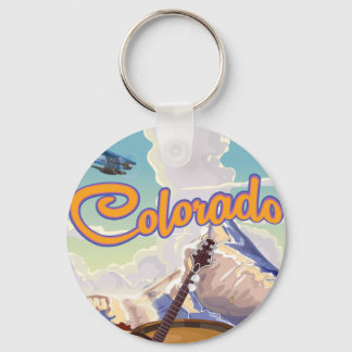Llavero Impresión de posters personalizados de Colorado.