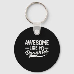 Llavero Impresionante como mi hija para papá hombres diver