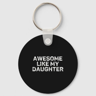 Llavero Impresionante como mi hija para papá hombres diver