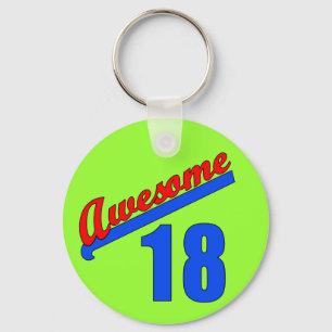 Llavero Impresionante en 18 años del décimo octavo