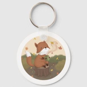 Llavero Impresionante otoño: Fox
