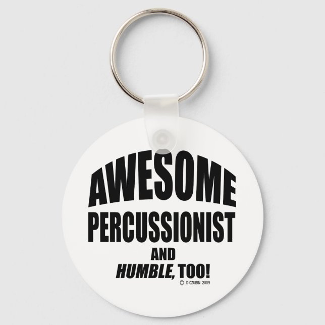 Llavero Impresionante percusionista (Anverso)