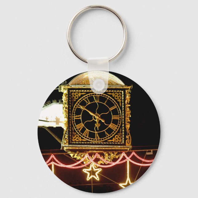 Llavero Impresionante reloj en Navidad (Anverso)