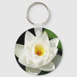 Llavero Impresionante Waterlily Con Centro De Oro