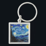 Llavero Impresionismo Vincent Van Gogh Starry Starry Night<br><div class="desc">El impresionismo Vincent Van Gogh Starry Night Meaning Famous Visual Arts Design presenta un gran ejemplo de arte expresionista. Este impresionismo Vincent Van Gogh Starry Night, que significa diseño de artes visuales famosas, refleja la esencia del artista y el periodo de tiempo creado en 2014. Perfecto para los amantes del...</div>