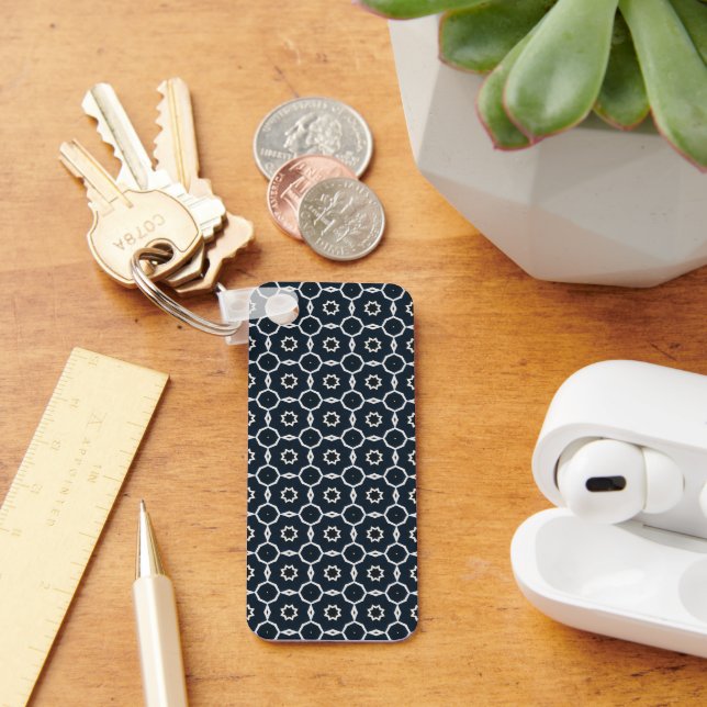 Llavero Impreso geométrico (Escritorio )