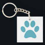 Llavero Imprimir trazo<br><div class="desc">¡Diseño de papel divertido para amantes de los animales!</div>