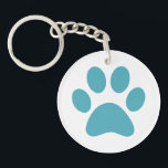 Llavero Imprimir trazo<br><div class="desc">¡Diseño de papel divertido para amantes de los animales!</div>