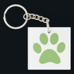 Llavero Imprimir trazo<br><div class="desc">¡Diseño de papel divertido para amantes de los animales!</div>