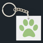 Llavero Imprimir trazo<br><div class="desc">¡Diseño de papel divertido para amantes de los animales!</div>