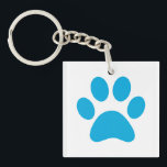 Llavero Imprimir trazo<br><div class="desc">¡Diseño de papel divertido para amantes de los animales!</div>