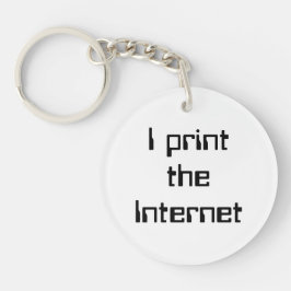 Llavero Imprimo Internet