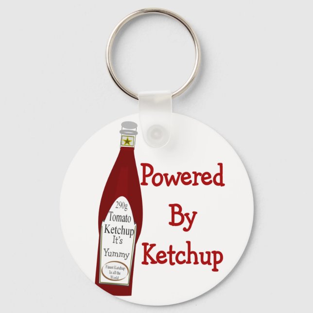 Llavero Impulsado Por Ketchup (Anverso)