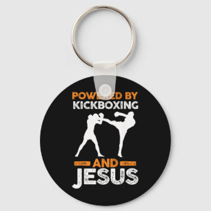 Llavero Impulsado por Kickboxing y Jesús