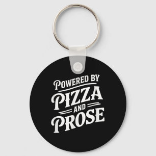 Llavero Impulsado Por La Pizza Y La Prosa