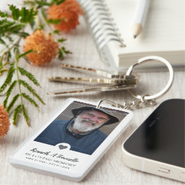 Llavero In Loving Memory Photo Poem