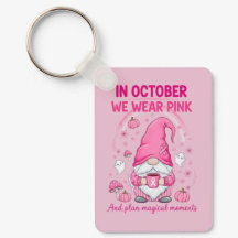 In October We Wear Pink – Emotional Support Gnome 