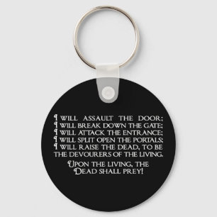 Llavero Inanna/Ishtar Entering Underworld Quote