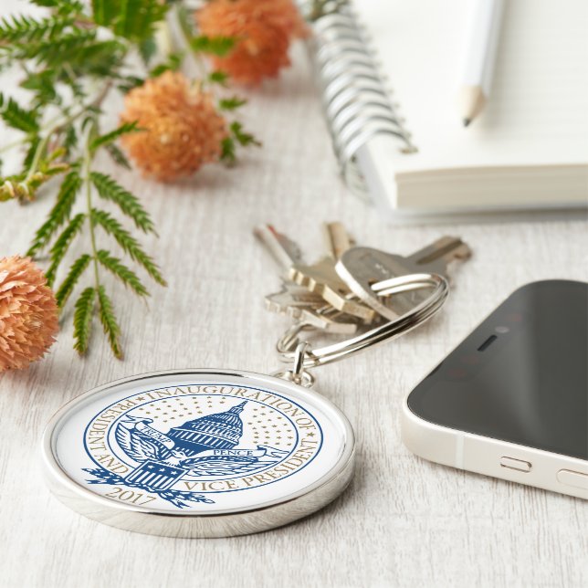 Llavero Inauguración del logotipo inaugural del presidente (Lado)