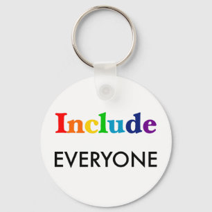 Llavero Incluir a todos - Conciencia sobre la neurodiversi