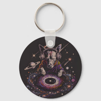 Llavero Inclusión Diseño Cosmic Paws