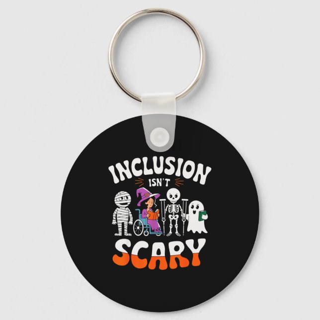 Llavero Inclusion Isn't Y Sped Halloween Special Education (Anverso)