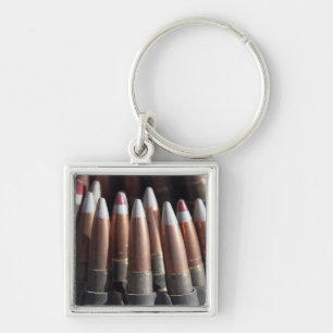 Llavero Incluso una mezcla de cuatro rondas de la bola a