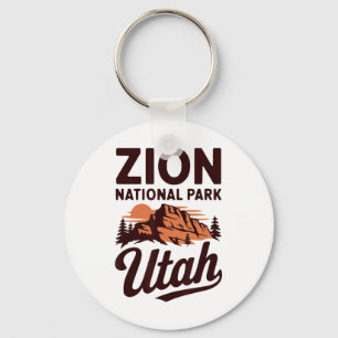 Llavero Increíble aventura en Utah inspirada en Zion Natio