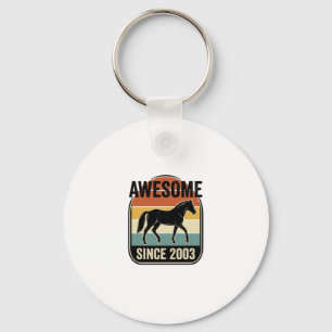 Llavero Increíble desde 2003 Diseño de cumpleaños de cabal
