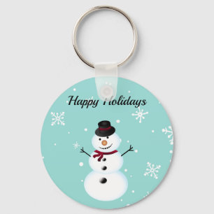 Llavero Increíble, Guay, Navidades azules Snowman