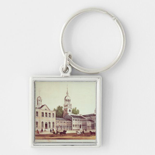 Llavero Independencia Pasillo, Philadelphia (Frente)