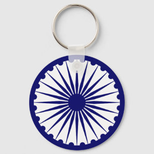Llavero India Ashoka Chakra