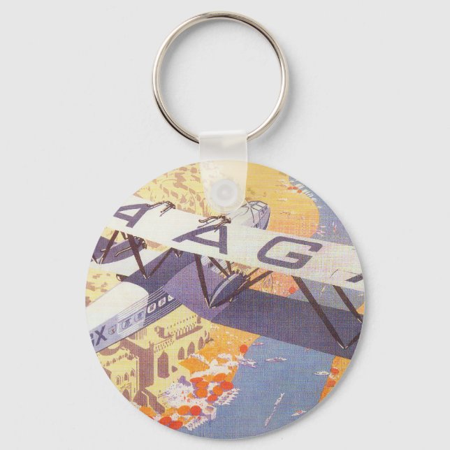 Llavero India por Imperial Airways (Anverso)